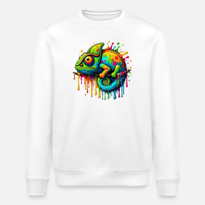Chameleon - Stanley/Stella ROLLER Unisex Organic Sweatshirt - white