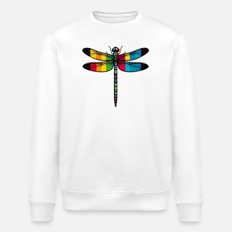 Libelle - Stanley/Stella Unisex Bio-Sweatshirt ROLLER - Weiß