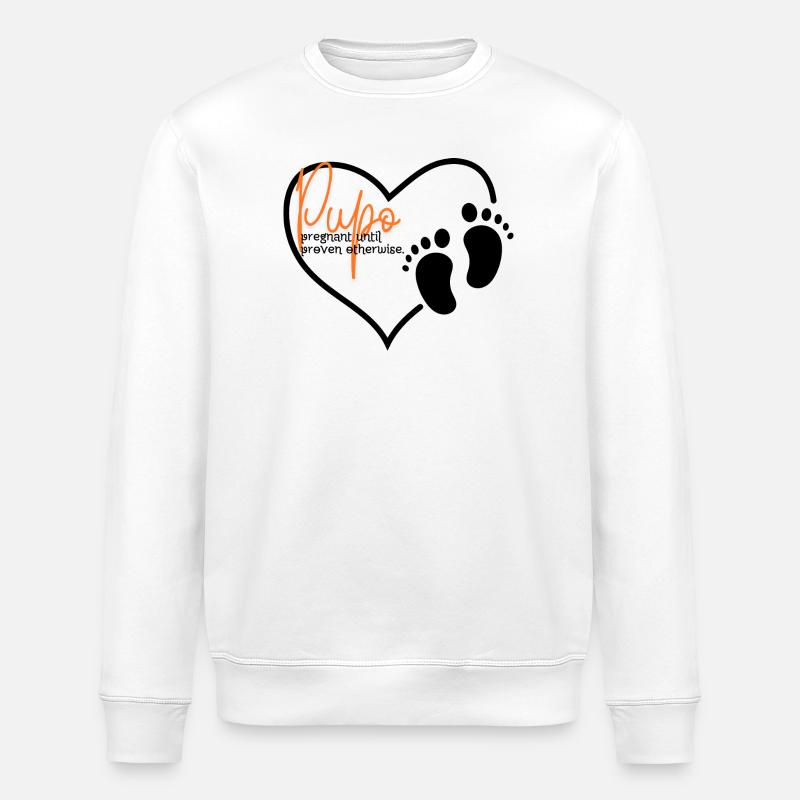 Pupo - Stanley/Stella Unisex Bio-Sweatshirt ROLLER - Weiß