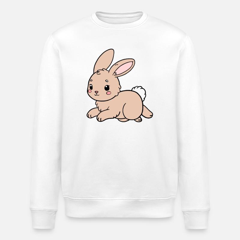 Lapin Lapin - Sweat bio ROLLER Stanley/Stella Unisexe - blanc