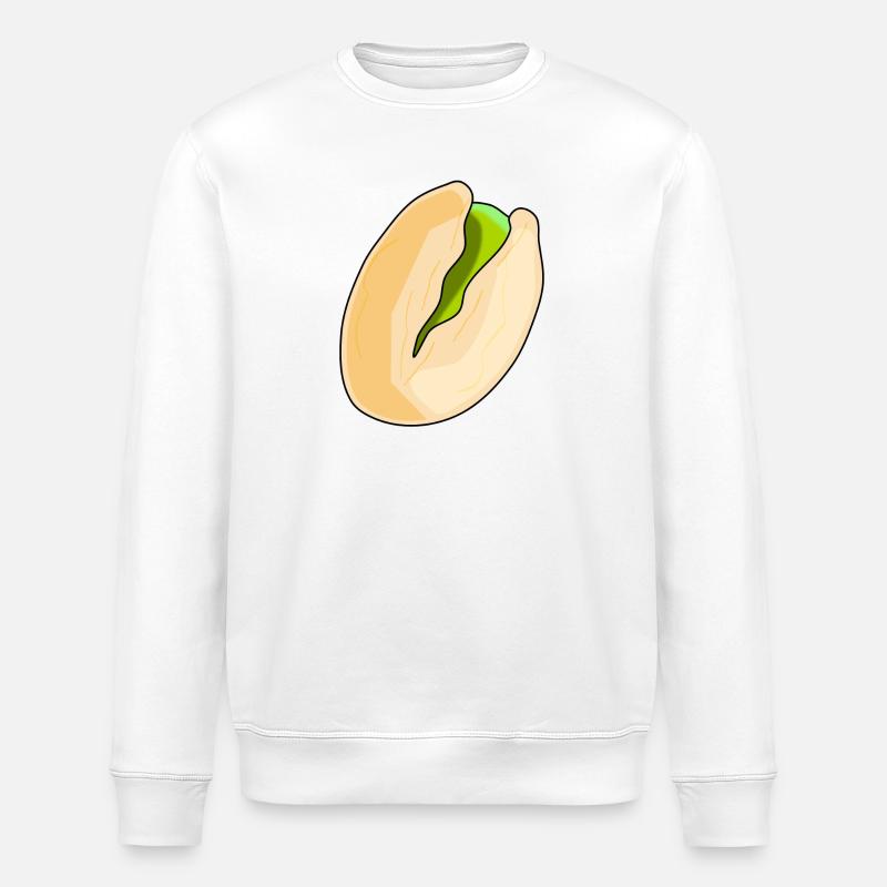 Pistache - Sweat bio ROLLER Stanley/Stella Unisexe - blanc