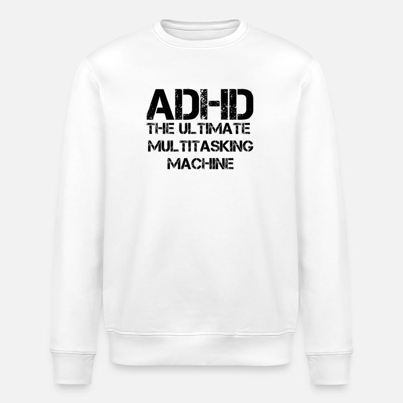 ADHS - Stanley/Stella Unisex Bio-Sweatshirt ROLLER - Weiß