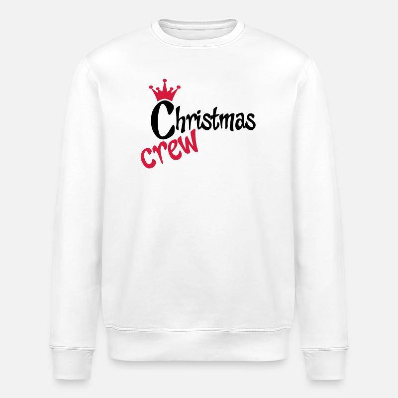 Weihnachten - Stanley/Stella Unisex Bio-Sweatshirt ROLLER - Weiß
