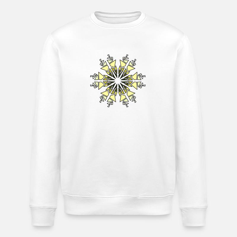 Ornament - Stanley/Stella Unisex Bio-Sweatshirt ROLLER - Weiß