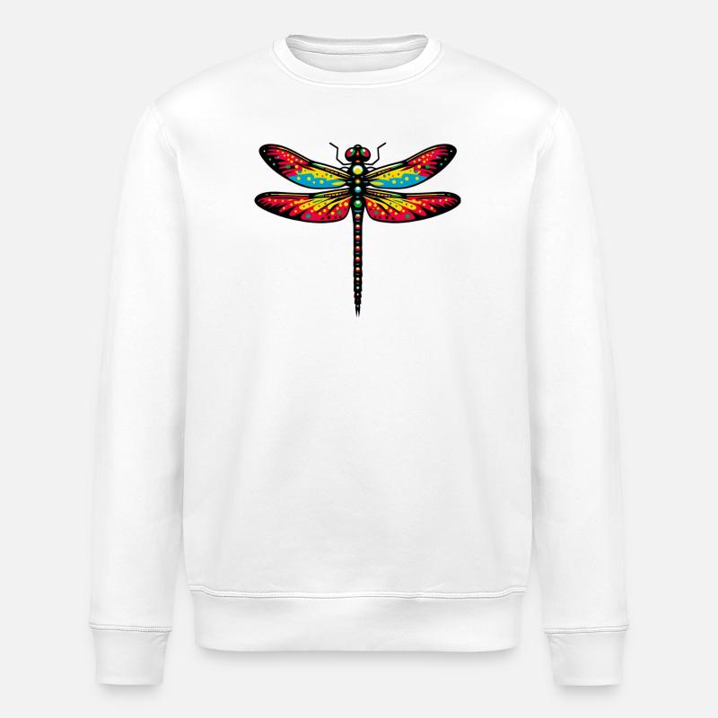 Libelle - Stanley/Stella Unisex Bio-Sweatshirt ROLLER - Weiß