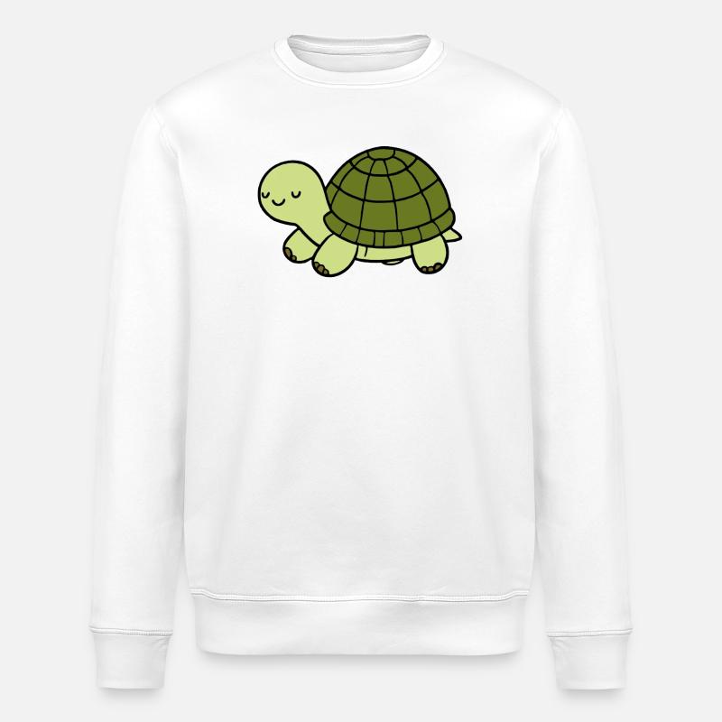 Tortue - Sweat bio ROLLER Stanley/Stella Unisexe - blanc
