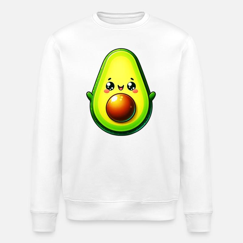 Avocado - Stanley/Stella Unisex Bio-Sweatshirt ROLLER - Weiß