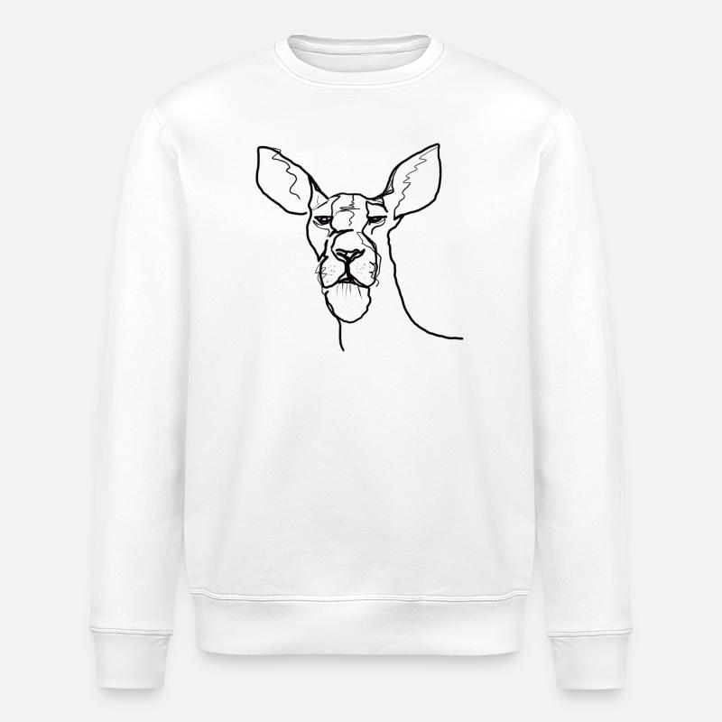 Löweh - Stanley/Stella Unisex Bio-Sweatshirt ROLLER - Weiß