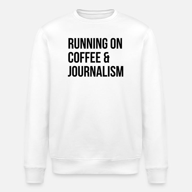 journalisme - Sweat bio ROLLER Stanley/Stella Unisexe - blanc