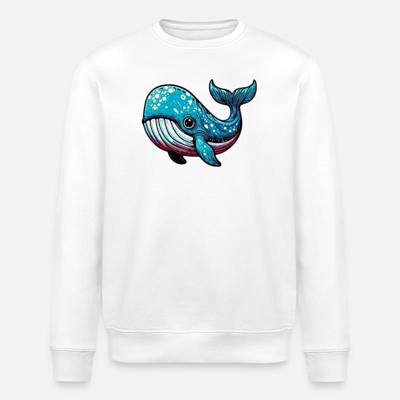 Wal - Stanley/Stella Unisex Bio-Sweatshirt ROLLER - Weiß
