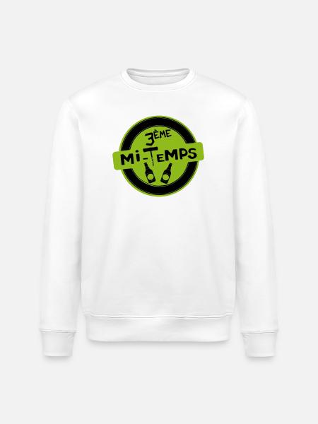 3rd Half - Stanley/Stella ROLLER Unisex Organic Sweatshirt - white