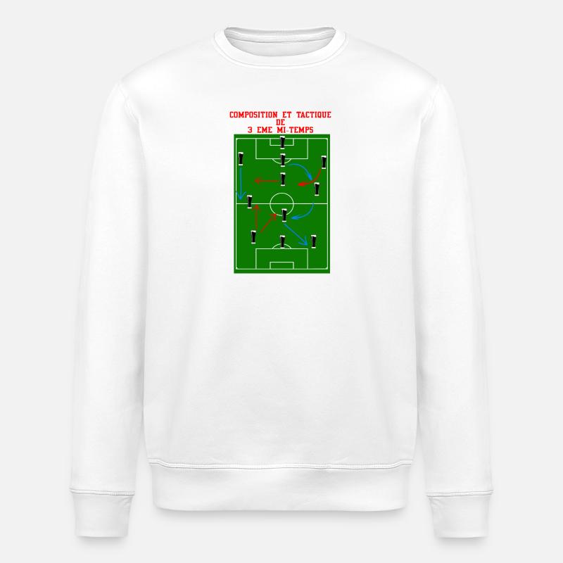 3rd Half - Stanley/Stella ROLLER Unisex Organic Sweatshirt - white