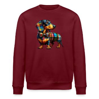 Dachshund - Stanley/Stella Unisex Bio-Sweatshirt ROLLER - Weiß - Vorne - Nik (191cm)