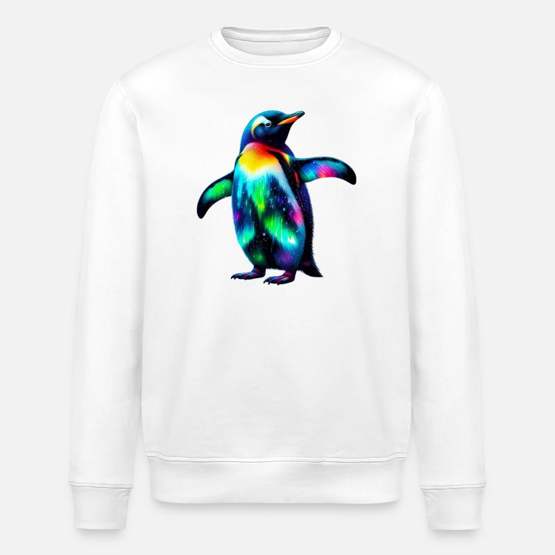 Pinguin - Stanley/Stella Unisex Bio-Sweatshirt ROLLER - Weiß