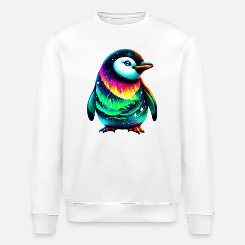 Penguin - Stanley/Stella ROLLER Unisex Organic Sweatshirt - white