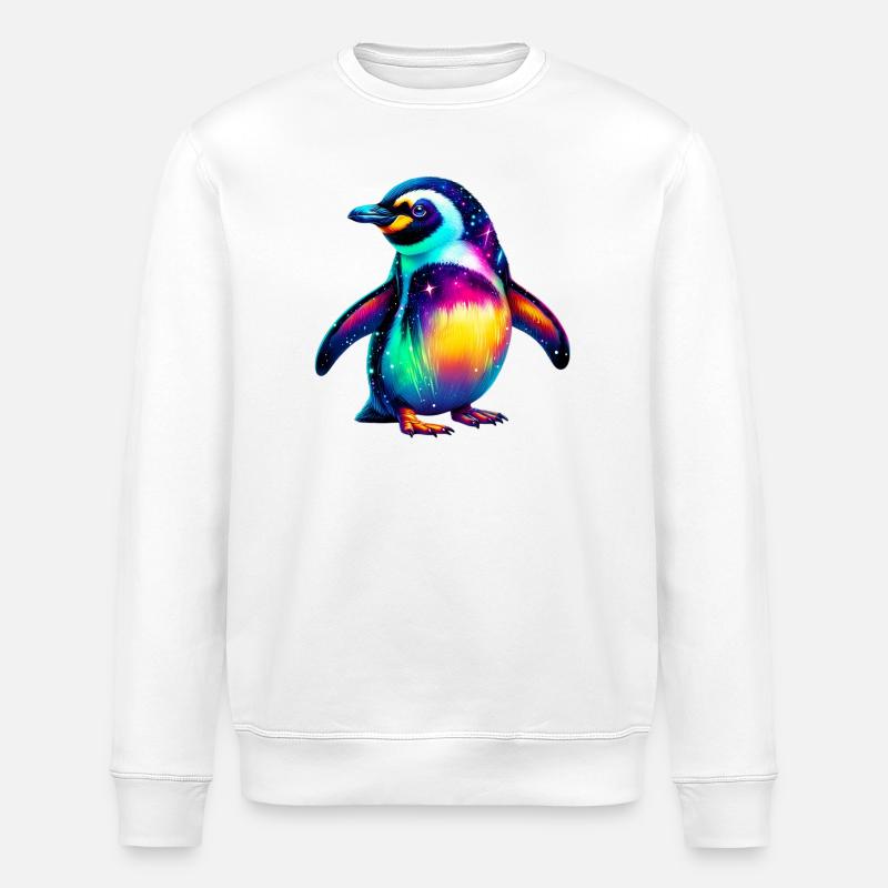 Pinguin - Stanley/Stella Unisex Bio-Sweatshirt ROLLER - Weiß