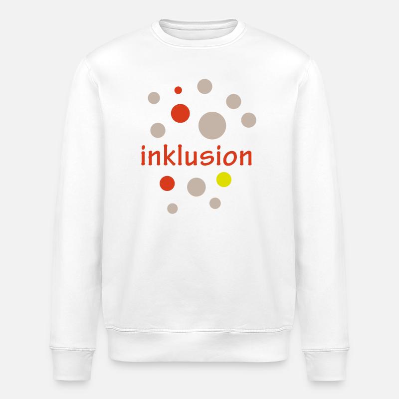 Inklusion - Stanley/Stella Unisex Bio-Sweatshirt ROLLER - Weiß
