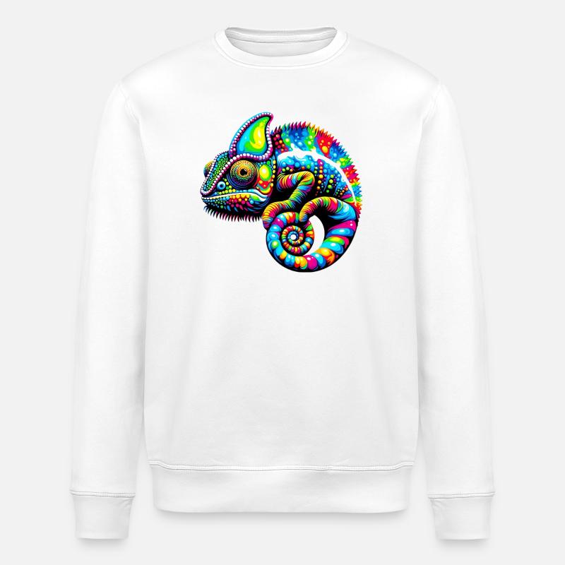 Chamäleon - Stanley/Stella Unisex Bio-Sweatshirt ROLLER - Weiß