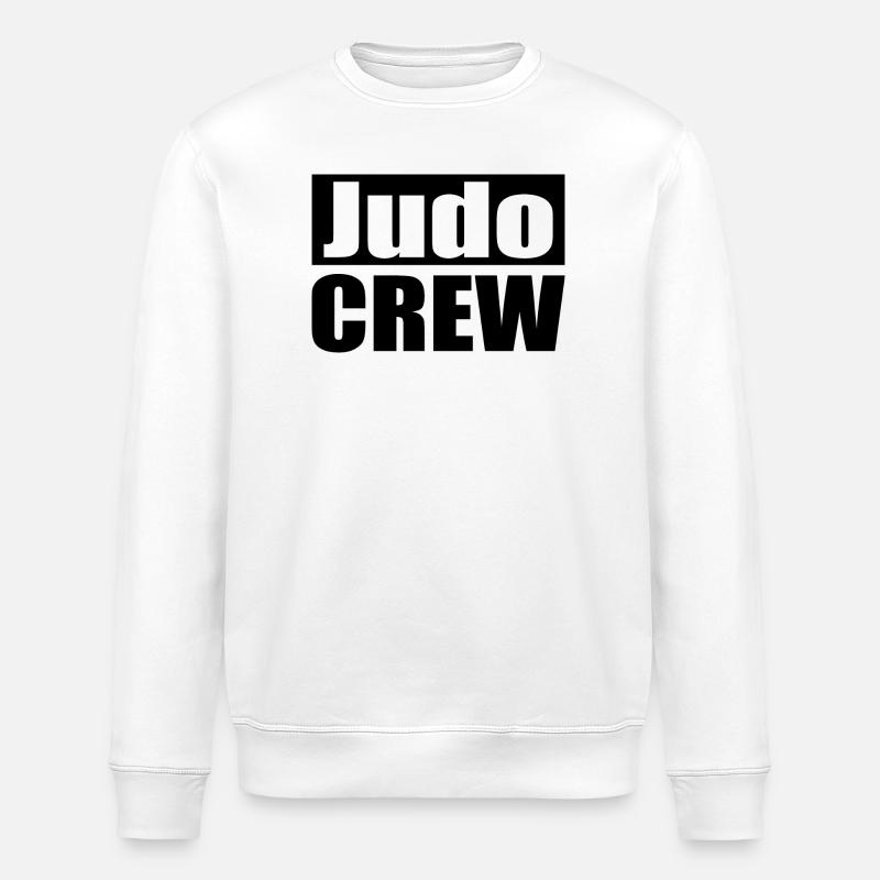Judo Crew - Sweat bio ROLLER Stanley/Stella Unisexe - blanc