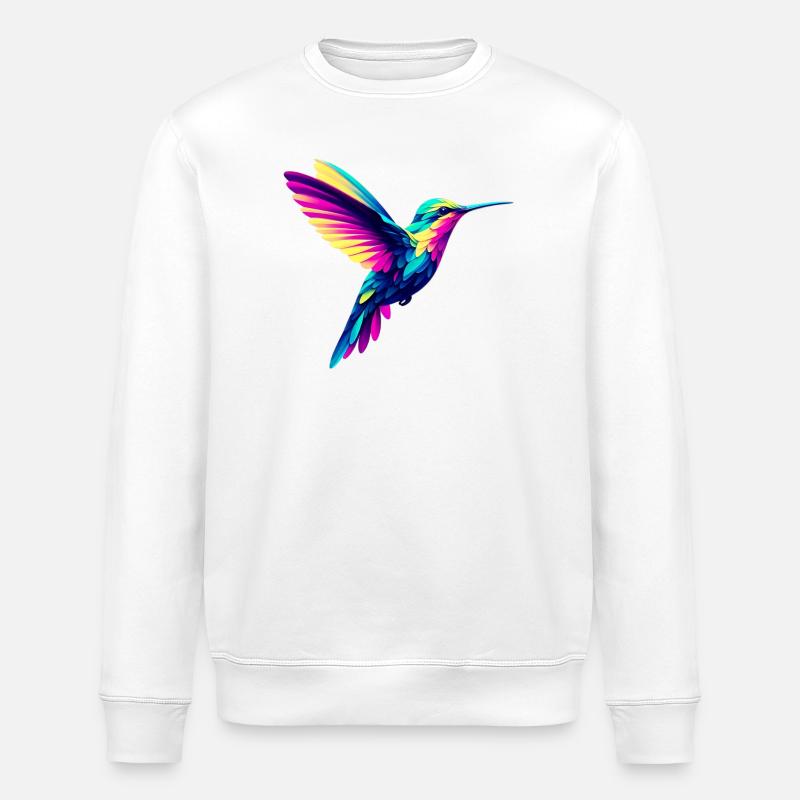 Colibri - Sweat bio ROLLER Stanley/Stella Unisexe - blanc