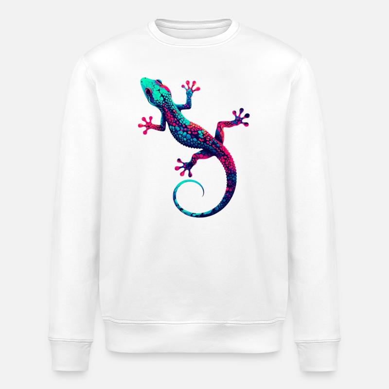 Gecko - Sweat bio ROLLER Stanley/Stella Unisexe - blanc