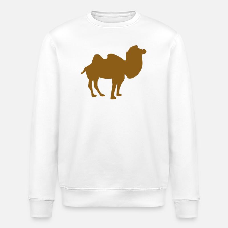 Camel - Stanley/Stella ROLLER Unisex Organic Sweatshirt - white