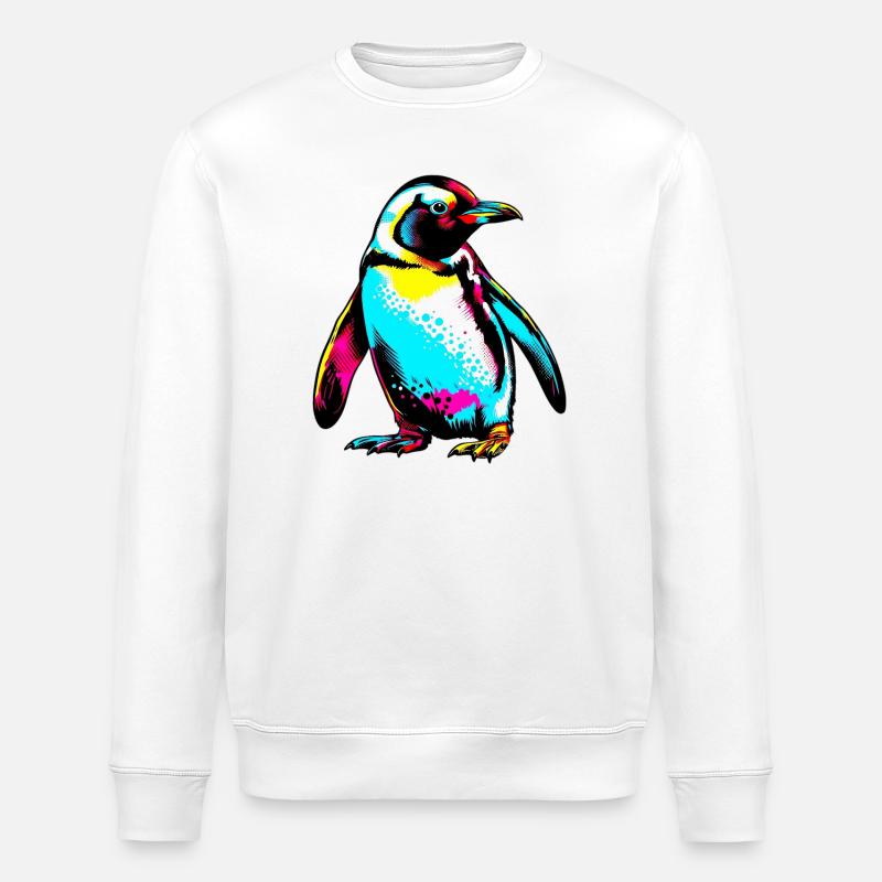 Pingouin - Sweat bio ROLLER Stanley/Stella Unisexe - blanc