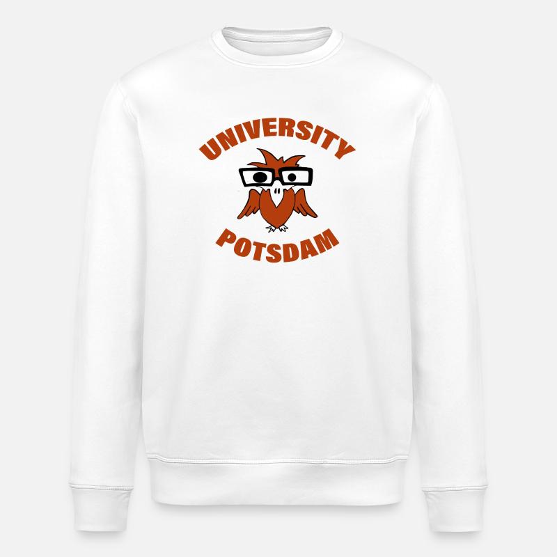 UNI POTSDAM - Stanley/Stella ROLLER Unisex Organic Sweatshirt - white