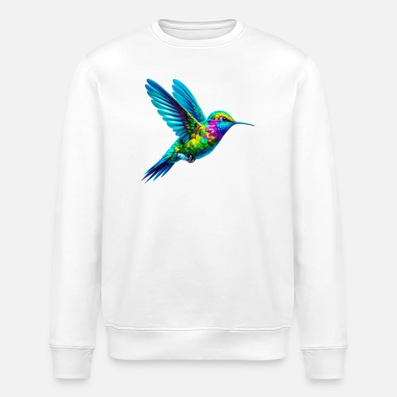 Colibri - Sweat bio ROLLER Stanley/Stella Unisexe - blanc