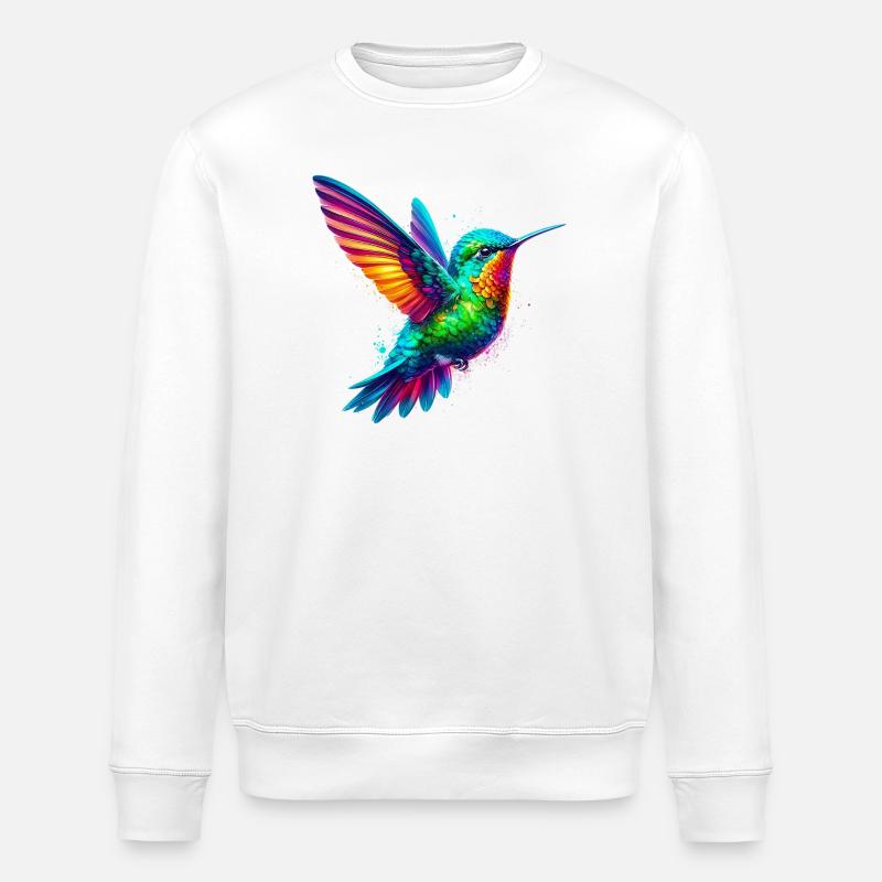 Colibri - Sweat bio ROLLER Stanley/Stella Unisexe - blanc