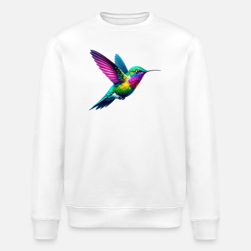 Kolibri - Stanley/Stella Unisex Bio-Sweatshirt ROLLER - Weiß