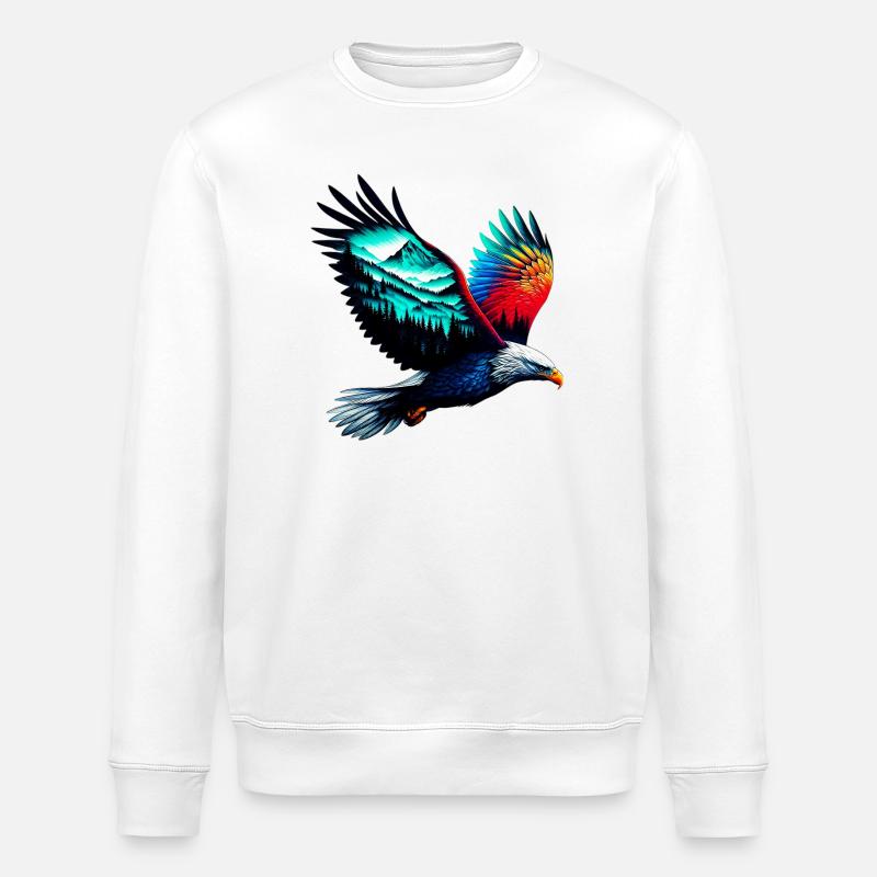 Aigle - Sweat bio ROLLER Stanley/Stella Unisexe - blanc