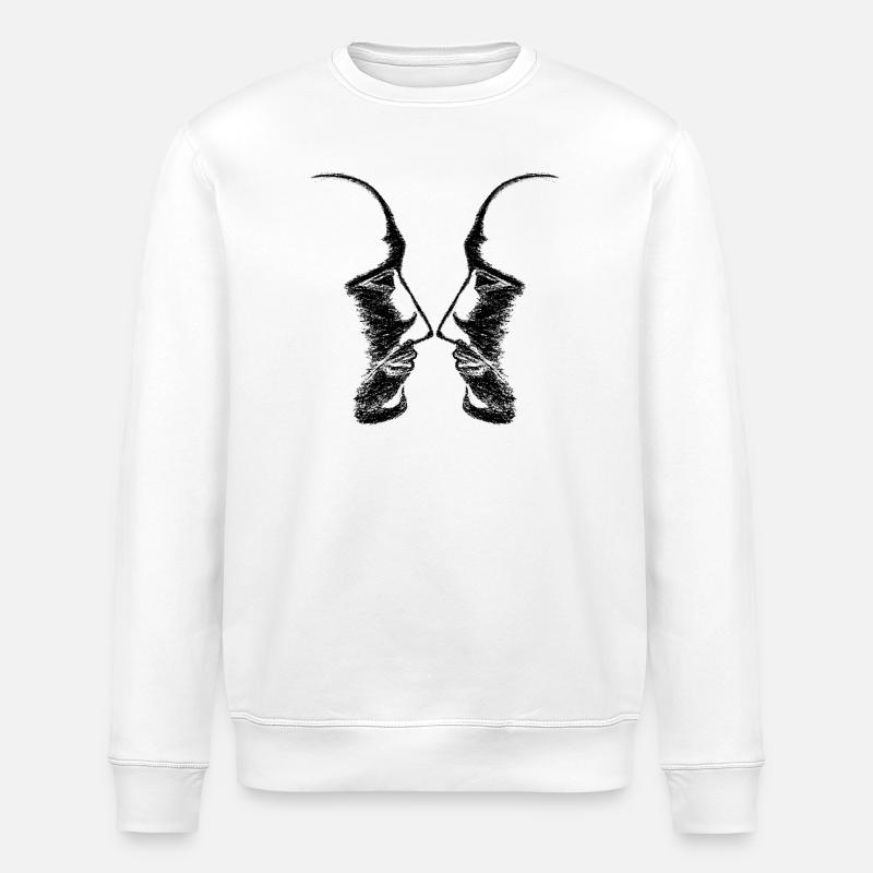 Köpfe - Stanley/Stella Unisex Bio-Sweatshirt ROLLER - Weiß