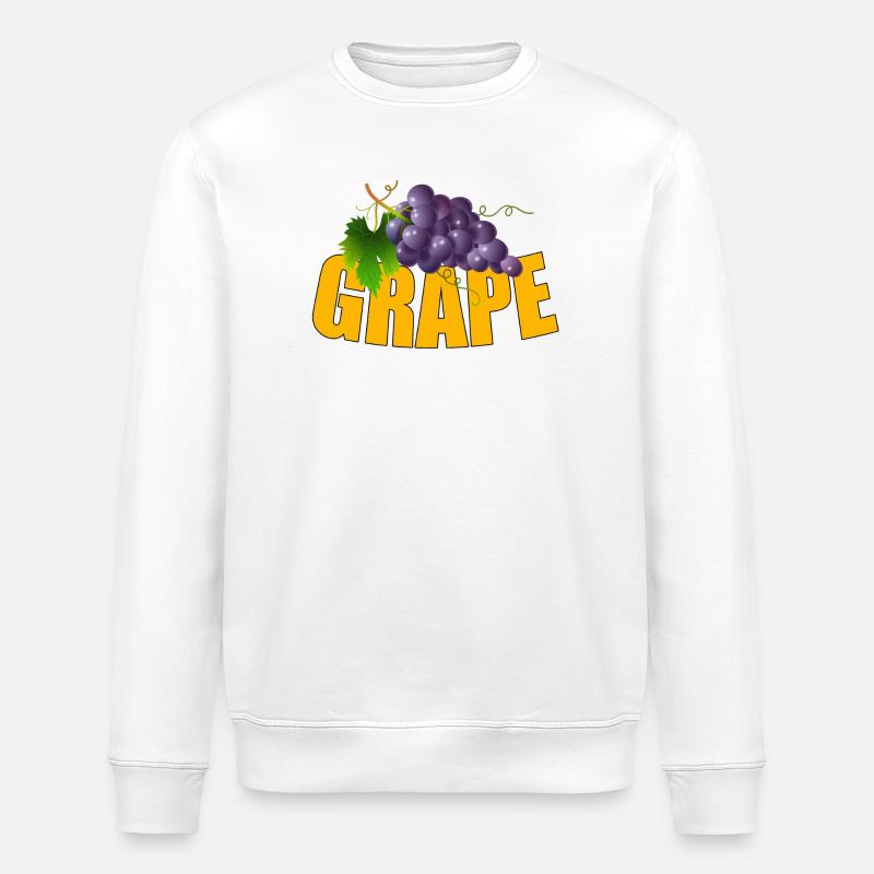 GRAPE - Stanley/Stella Unisex Bio-Sweatshirt ROLLER - Weiß