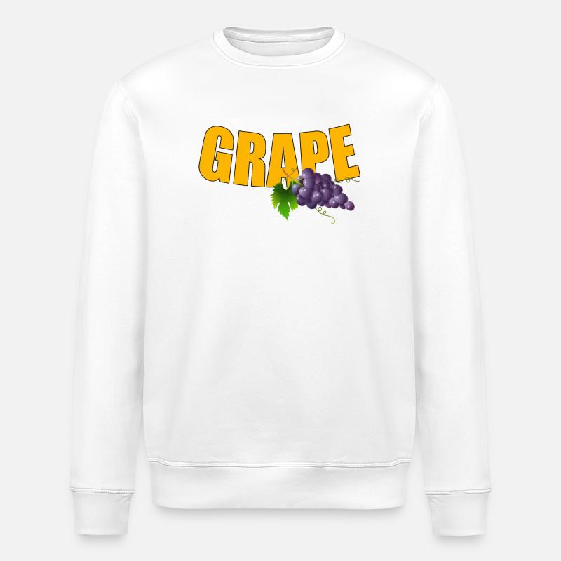 GRAPE - Stanley/Stella Unisex Bio-Sweatshirt ROLLER - Weiß