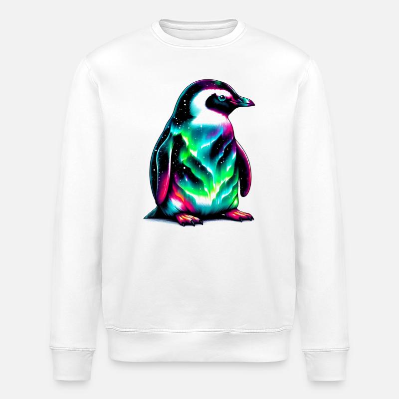 Penguin - Stanley/Stella ROLLER Unisex Organic Sweatshirt - white