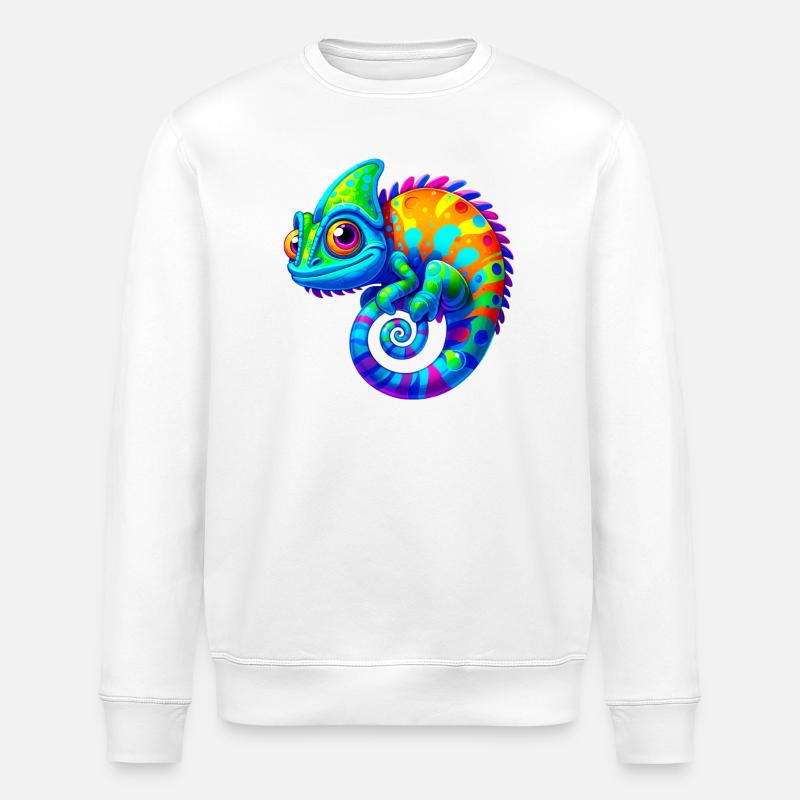 Chamäleon - Stanley/Stella Unisex Bio-Sweatshirt ROLLER - Weiß