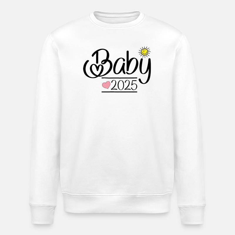 Baby 2025 - Stanley/Stella Unisex Bio-Sweatshirt ROLLER - Weiß