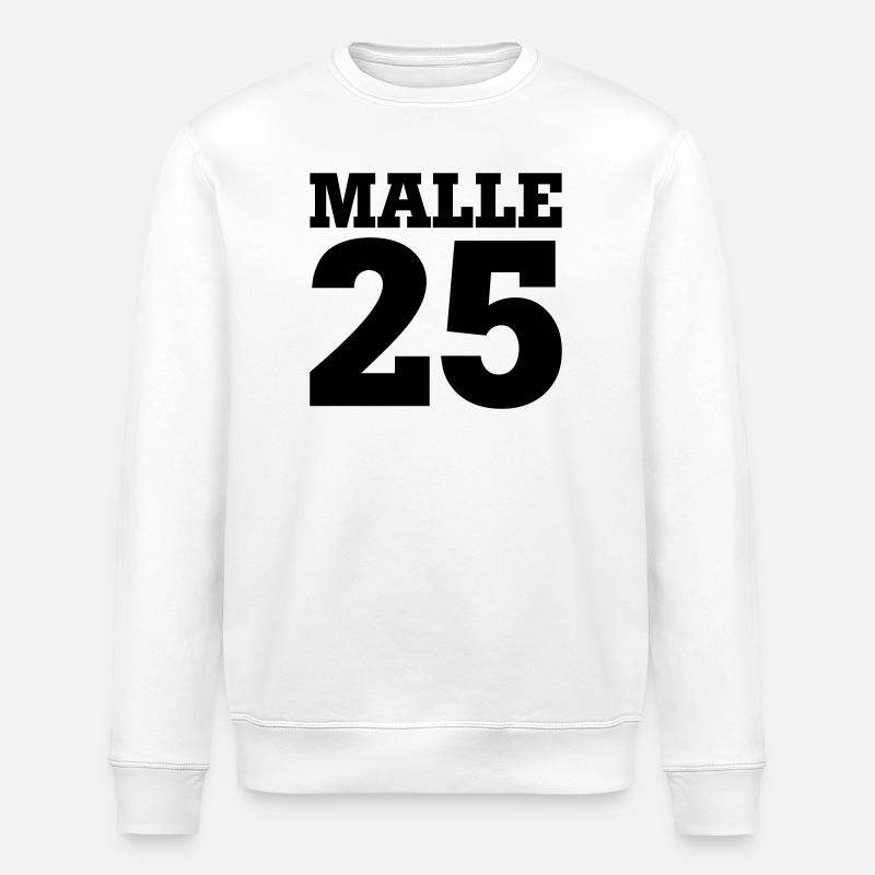 Malle 25 - Stanley/Stella Unisex Bio-Sweatshirt ROLLER - Weiß