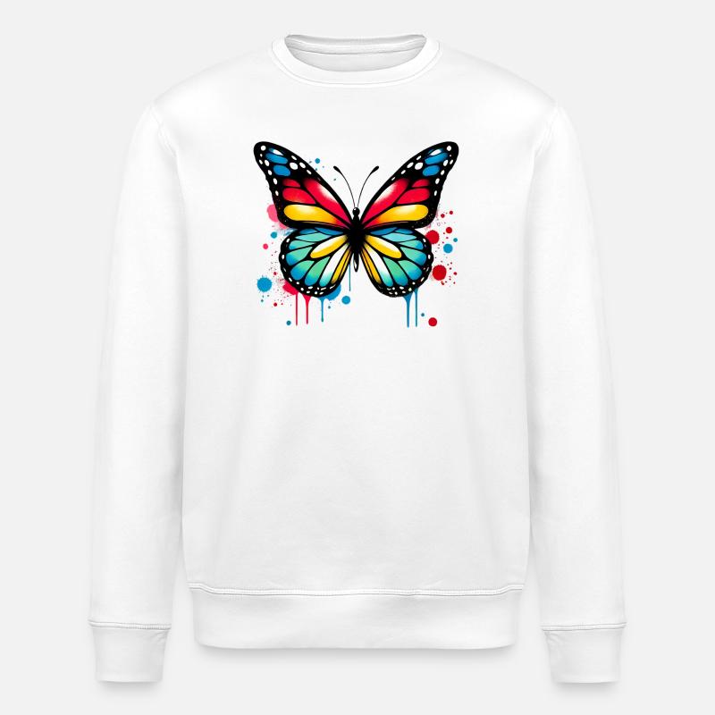 Adler - Stanley/Stella Unisex Bio-Sweatshirt ROLLER - Weiß