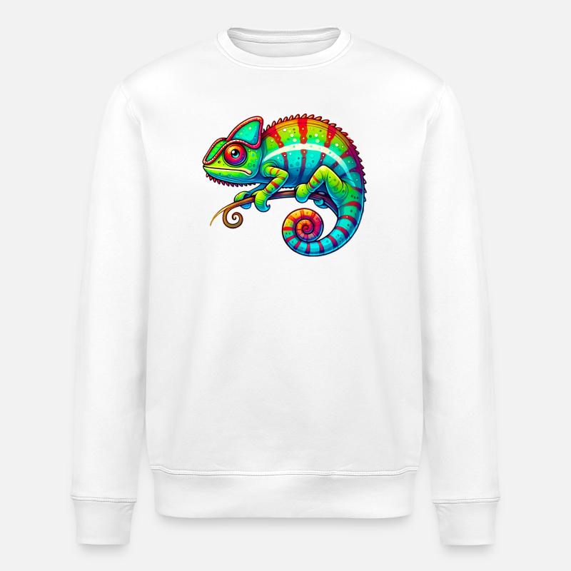 Chamäleon - Stanley/Stella Unisex Bio-Sweatshirt ROLLER - Weiß