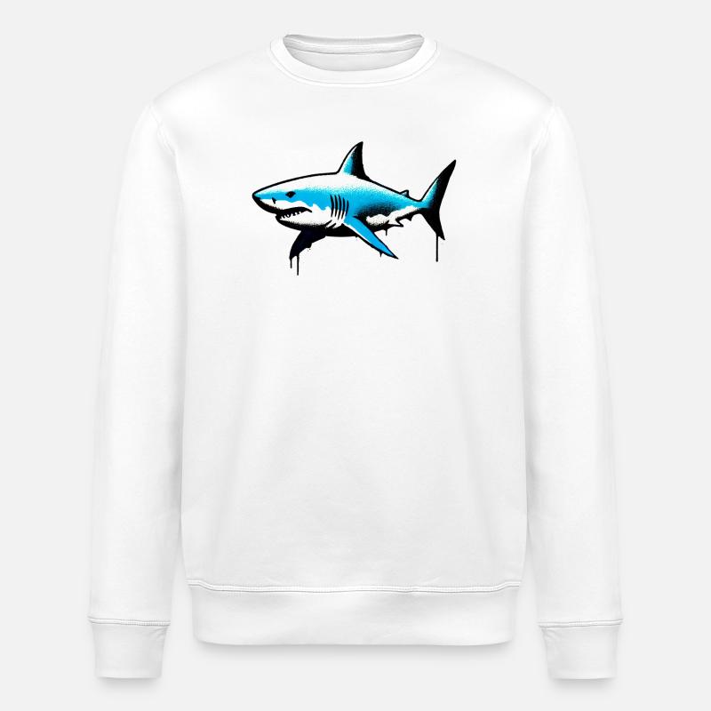 Hai - Stanley/Stella Unisex Bio-Sweatshirt ROLLER - Weiß