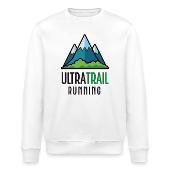 Ultra Trail Running - Sweat bio ROLLER Stanley/Stella Unisexe - blanc - Devant - Nik (191cm)