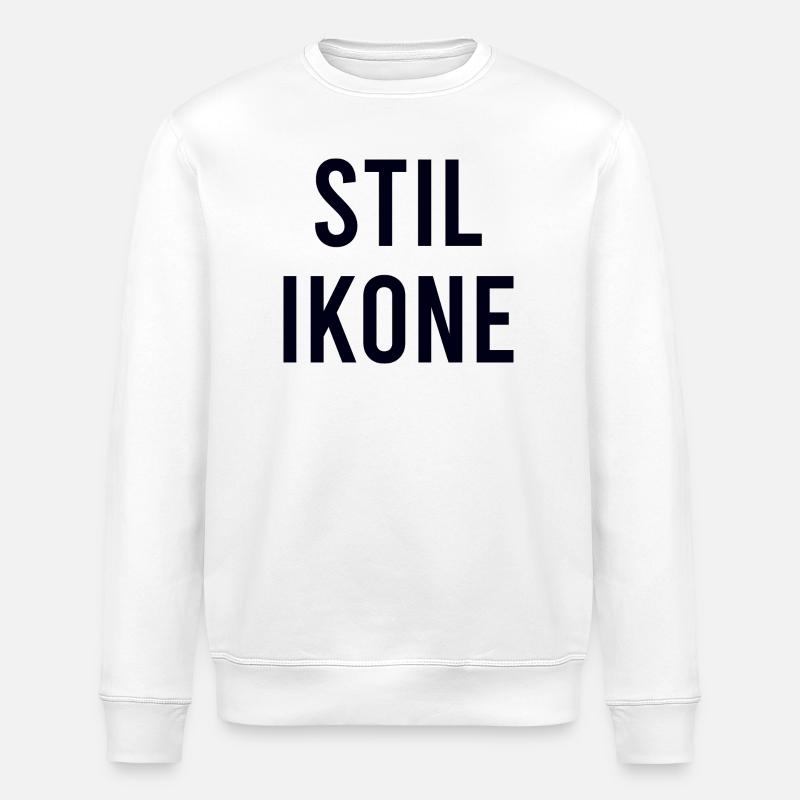 ICÔNE DE STYLE - Sweat bio ROLLER Stanley/Stella Unisexe - blanc