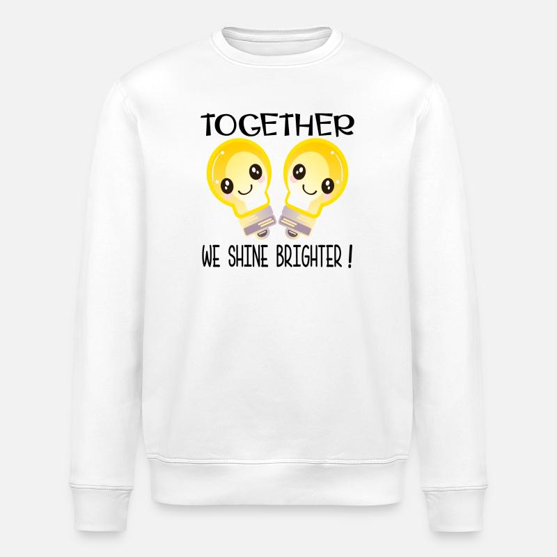 RÉUSSIR ENSEMBLE - Sweat bio ROLLER Stanley/Stella Unisexe - blanc