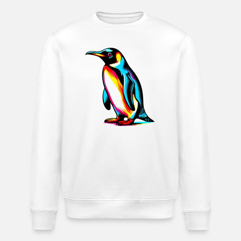 Pingouin - Sweat bio ROLLER Stanley/Stella Unisexe - blanc