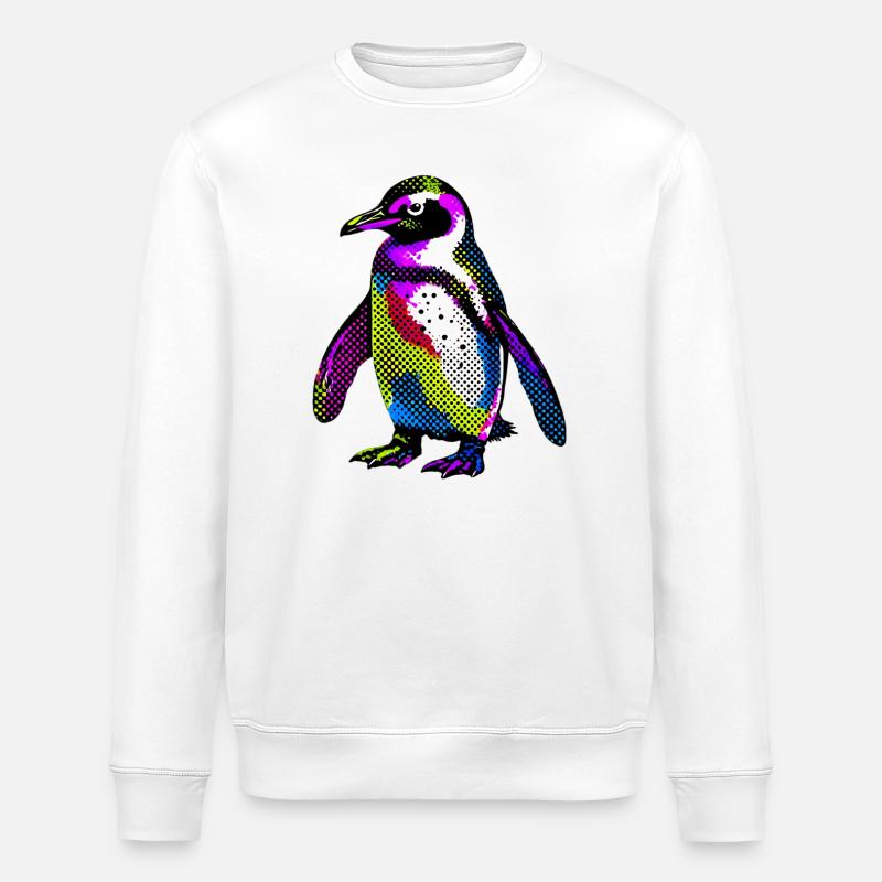 Pingouin - Sweat bio ROLLER Stanley/Stella Unisexe - blanc