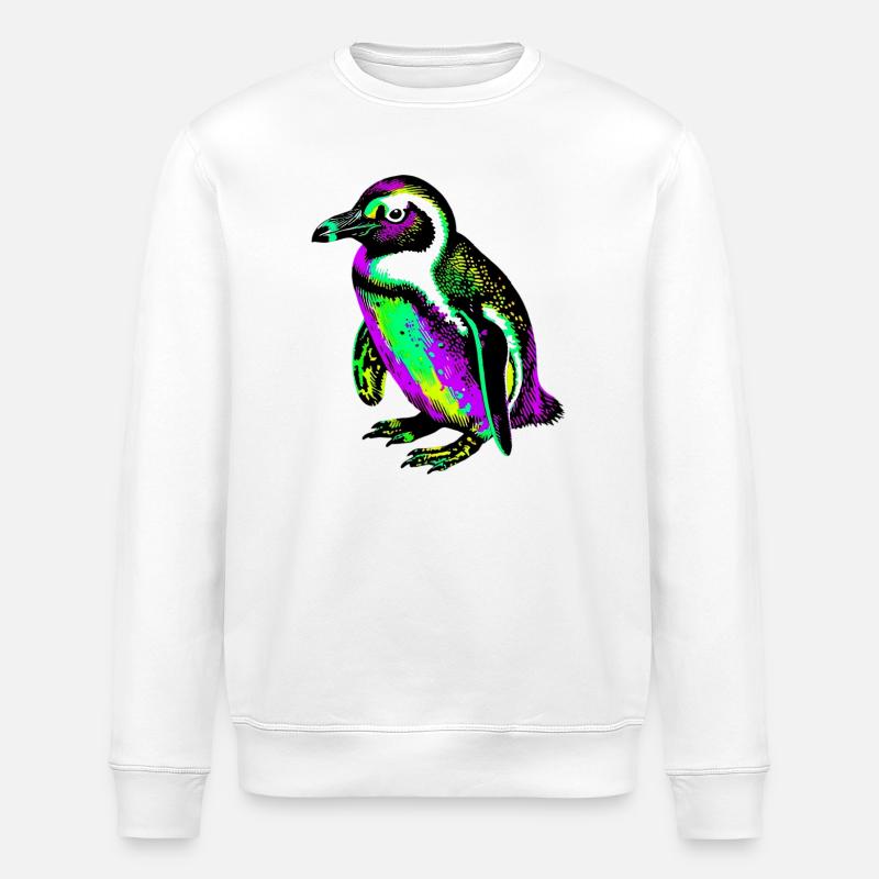 Pinguin - Stanley/Stella Unisex Bio-Sweatshirt ROLLER - Weiß