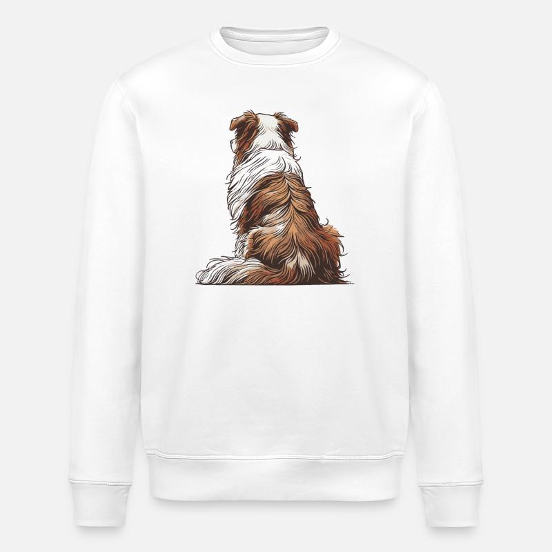 Vieux Doggy - Sweat bio ROLLER Stanley/Stella Unisexe - blanc