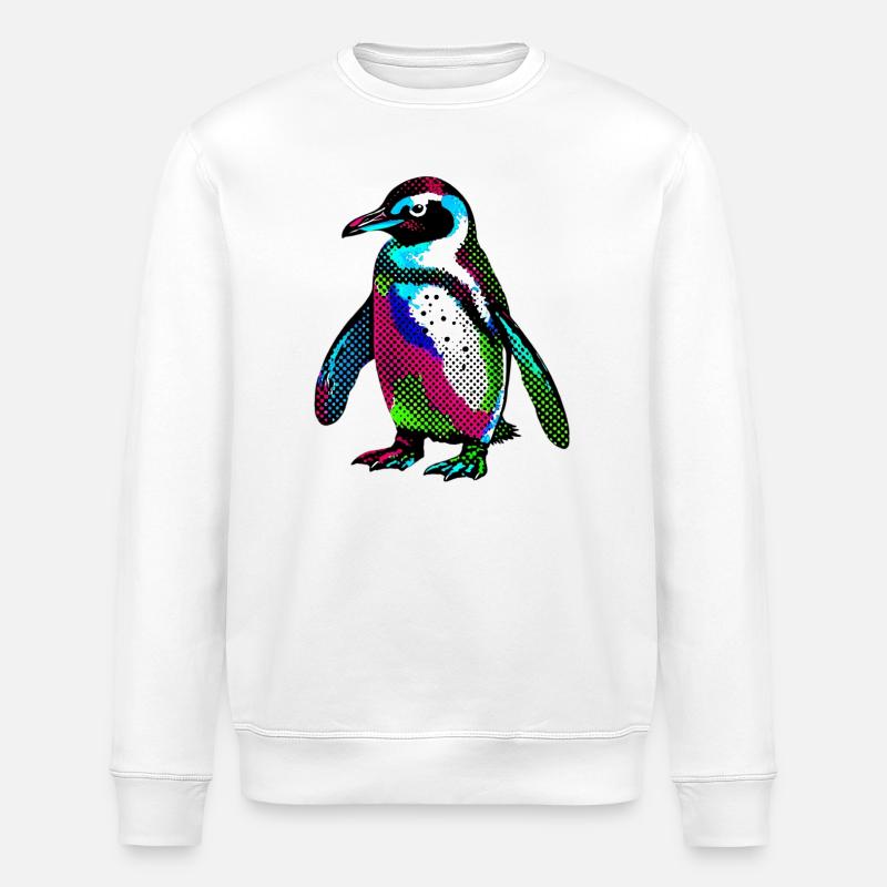 Pingouin - Sweat bio ROLLER Stanley/Stella Unisexe - blanc